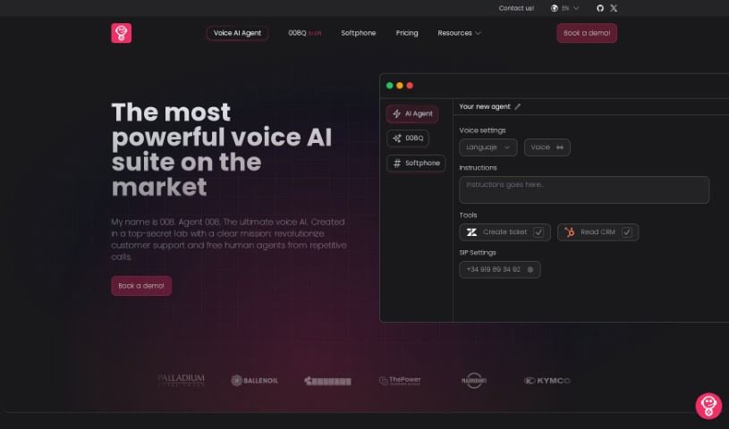 Screenshot of 008 Agent