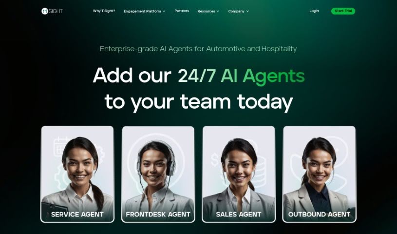 Screenshot of 11Sight