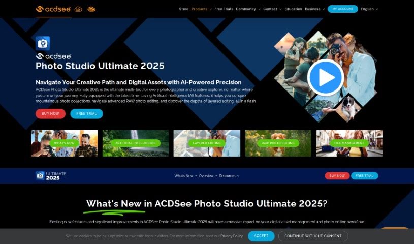 Screenshot of ACDSee Photo Studio