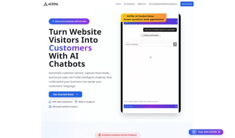 Screenshot of Acepal