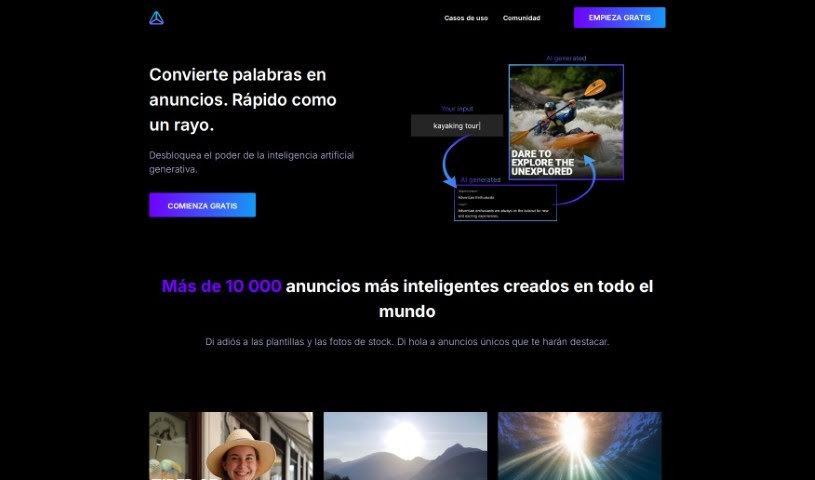 Screenshot of Adout.ai
