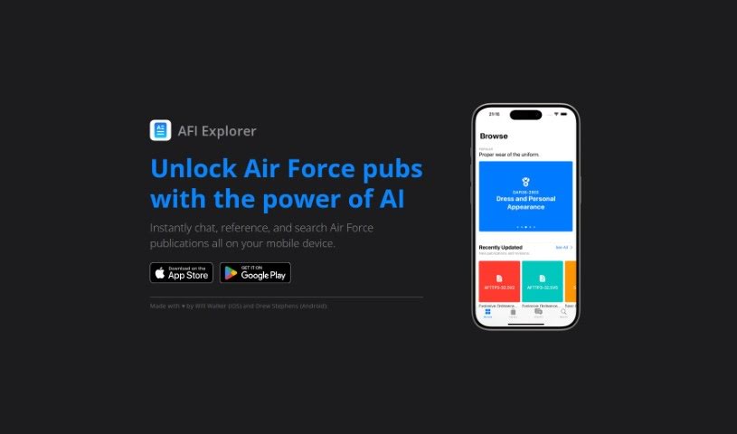 Screenshot of AFI Explorer
