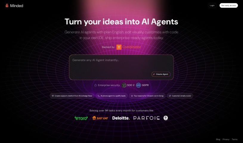 Screenshot of AgentsForce