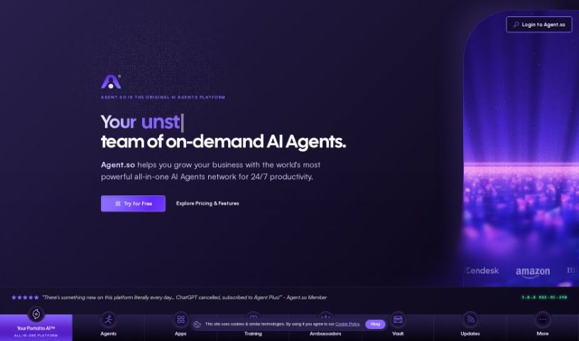 Screenshot of Agent.so