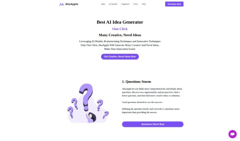 Screenshot of AhaApple