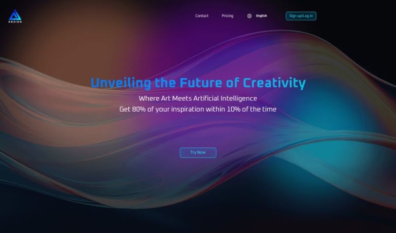 Screenshot of AI Designs