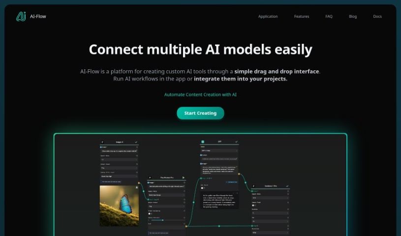 Screenshot of AI-Flow