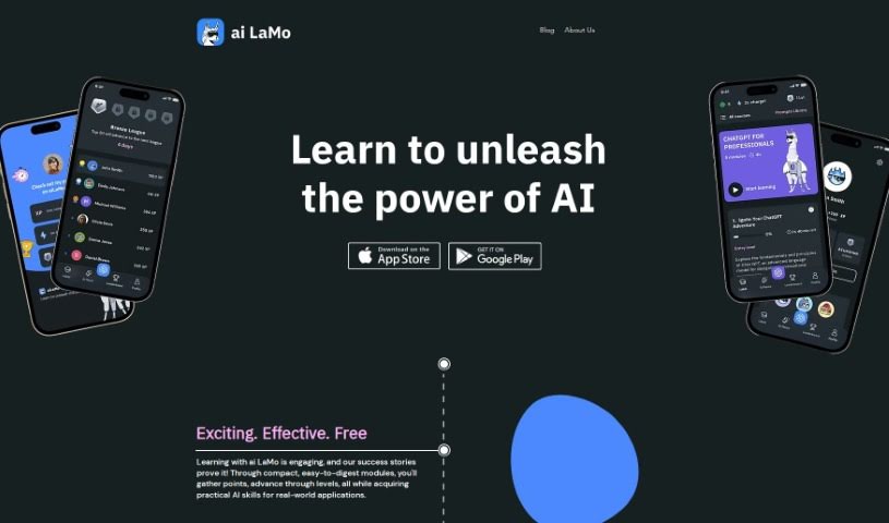 Screenshot of ai LaMo