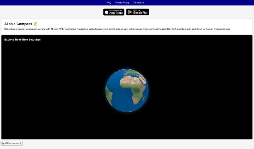 Screenshot of AI Map