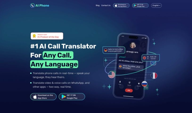 Screenshot of AI Phone