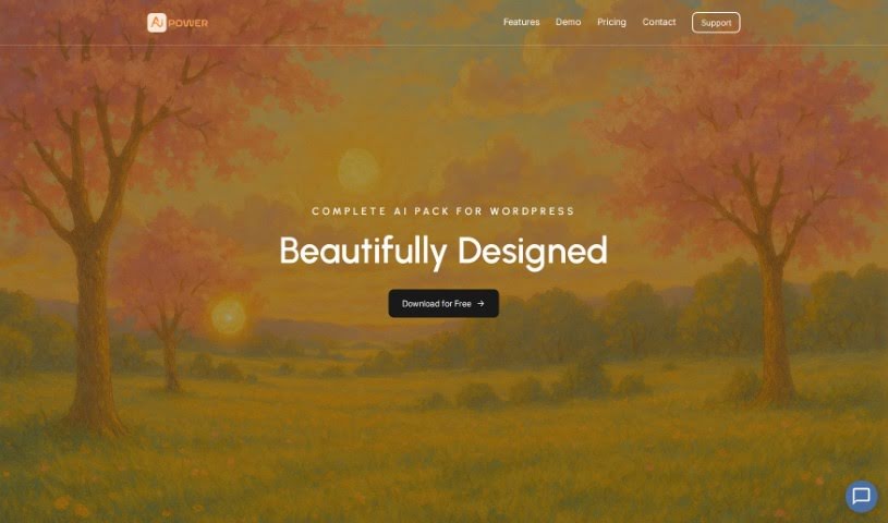 Screenshot of AI Power