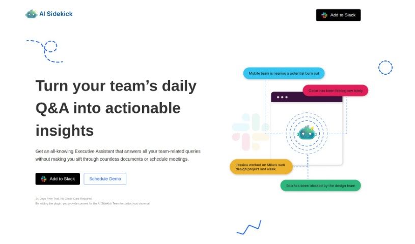 Screenshot of AI Sidekick