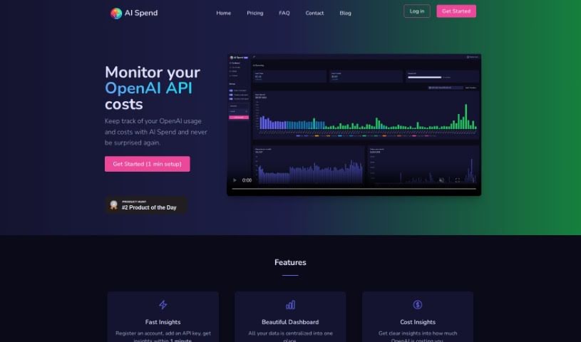 Screenshot of AI Spend