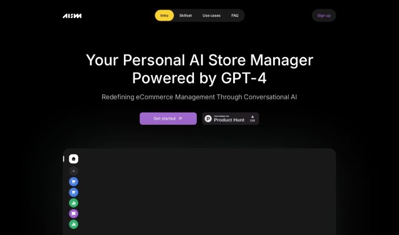 Screenshot of AI Store Manager