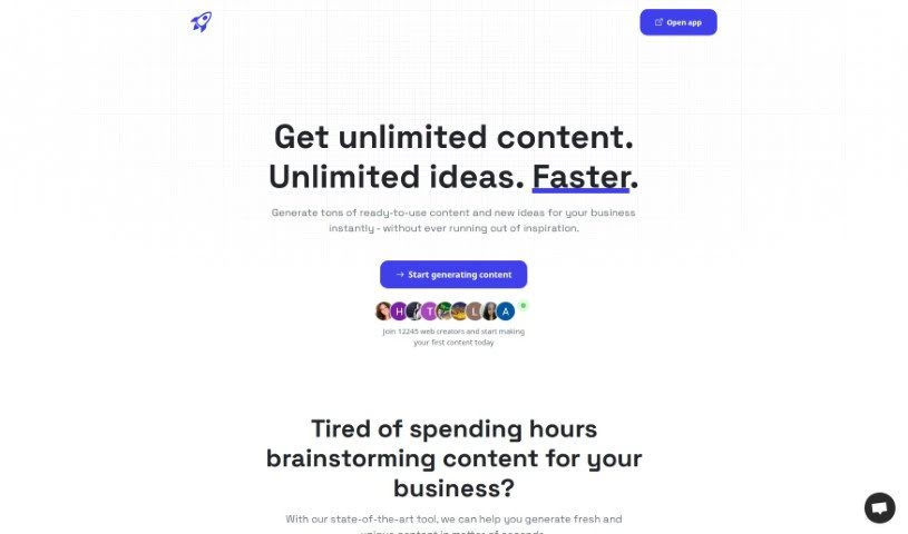 Screenshot of AI Suggests