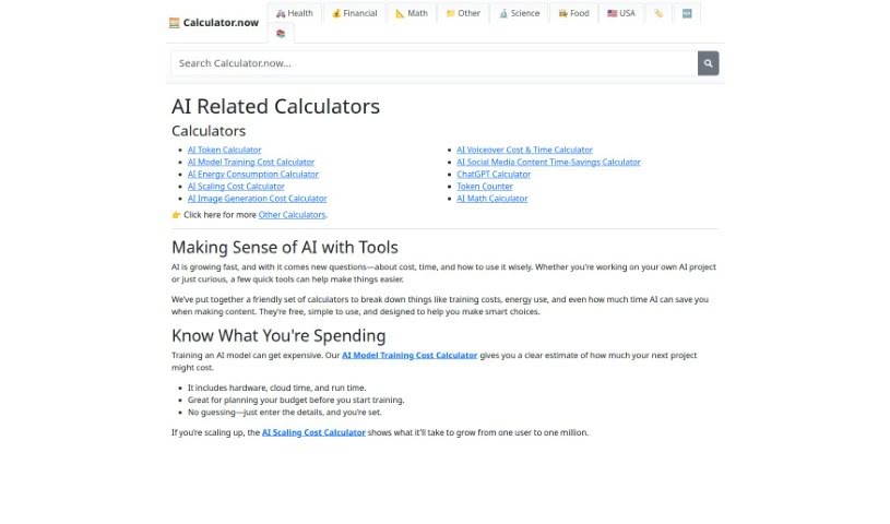 Screenshot of AI Surge