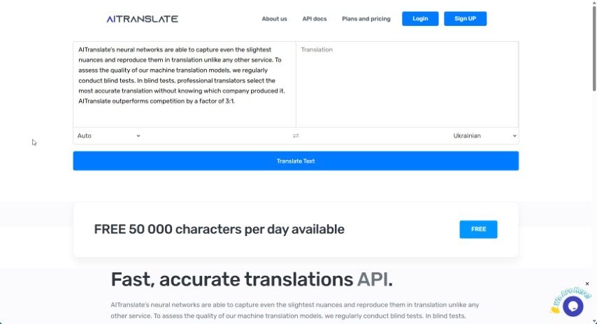 Screenshot of Ai-Translate