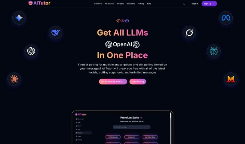Screenshot of AI Tutor