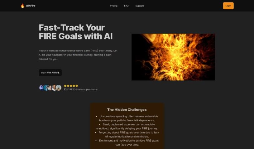 Screenshot of Ai4Fire