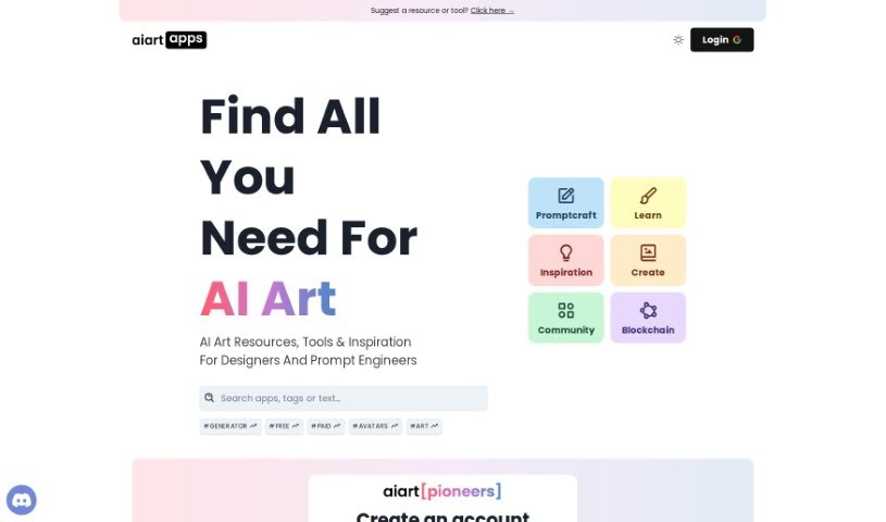 Screenshot of aiart[apps]
