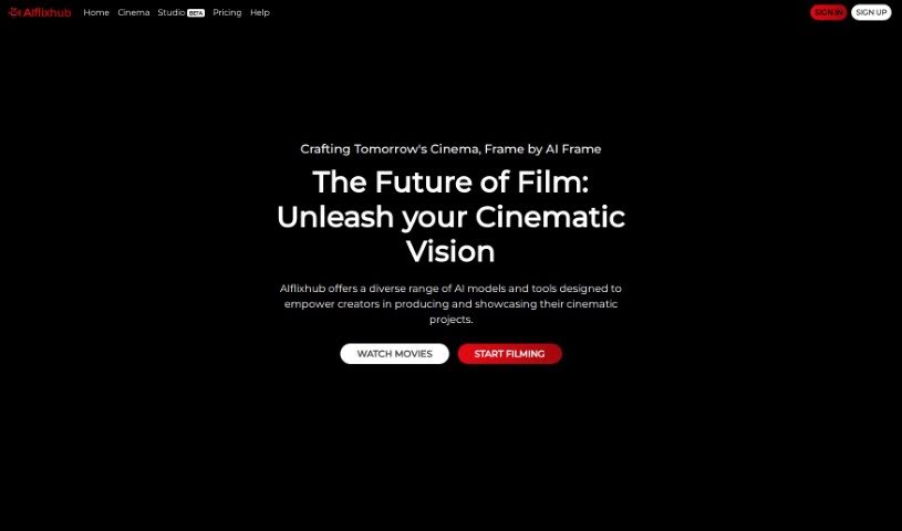 Screenshot of Aiflixhub