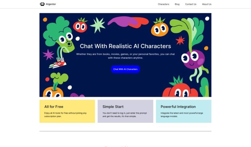 Screenshot of AIgentor