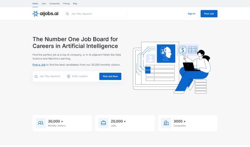 Screenshot of Aijobs.ai