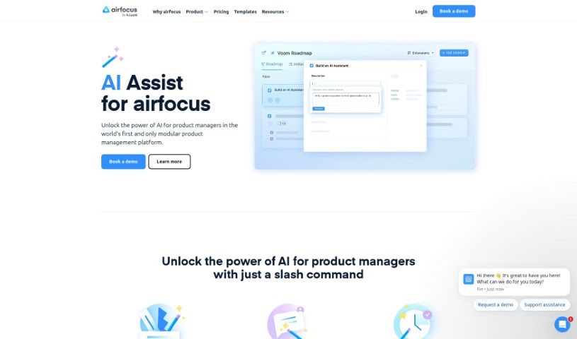 Screenshot of Airfocus AI Assist