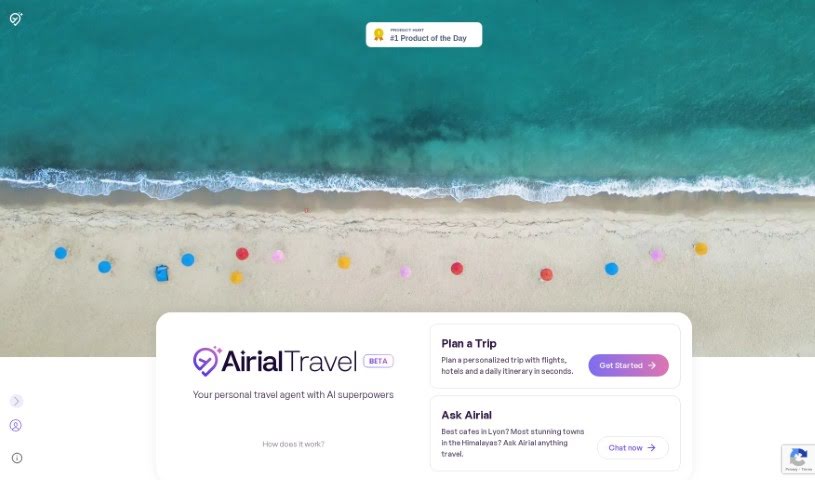 Screenshot of Airial Flights