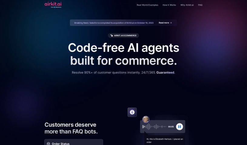 Screenshot of Airkit