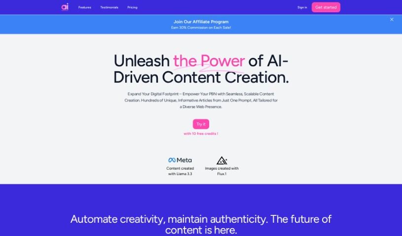 Screenshot of Airticle-Flow