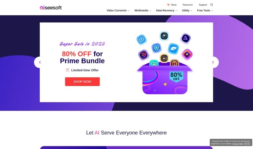 Screenshot of Aiseesoft