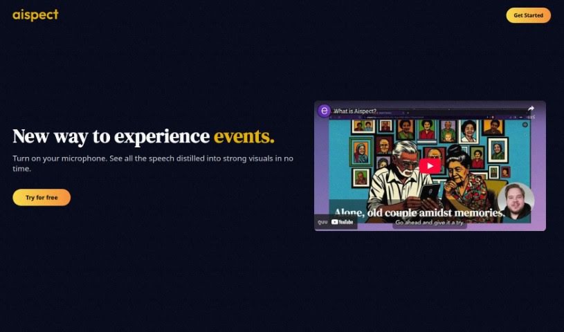 Screenshot of Aispect