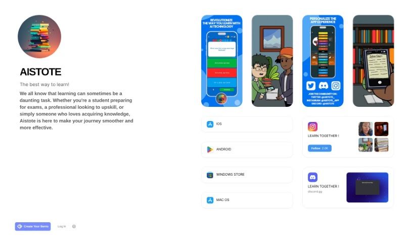 Screenshot of Aistote