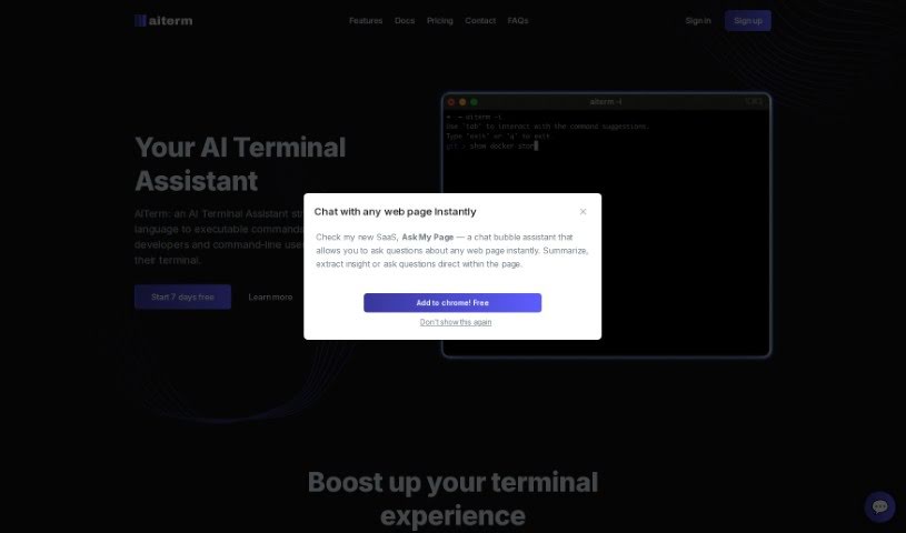 Screenshot of Aiterm (Beta)