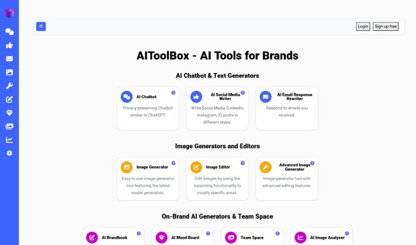 Screenshot of Aitoolbox