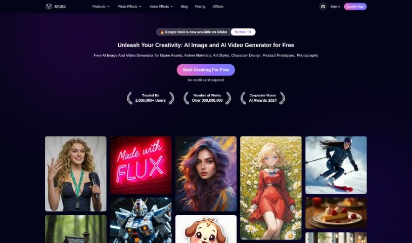 Screenshot of Aitubo