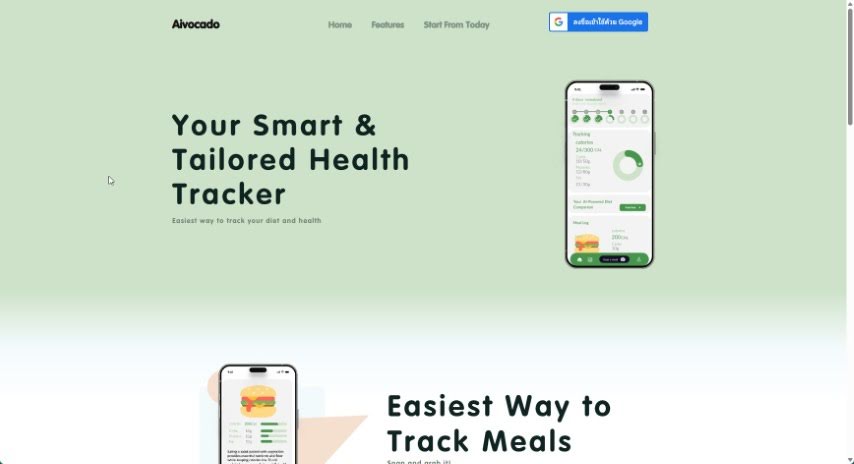 Screenshot of Aivocado