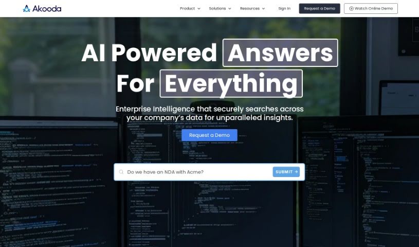 Screenshot of Akooda