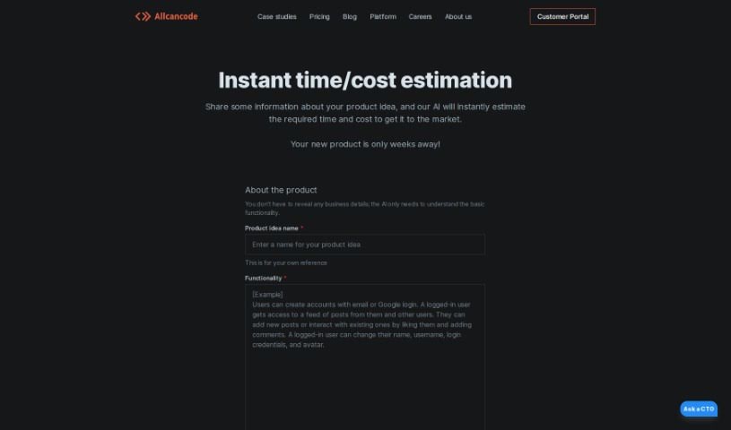 Screenshot of Allcancode