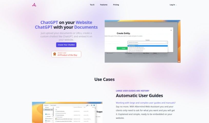 Screenshot of Altermind