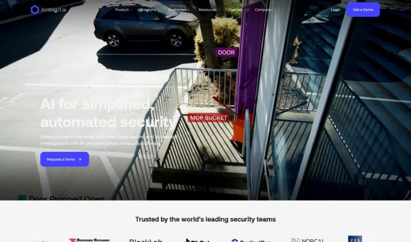 Screenshot of Ambient AI
