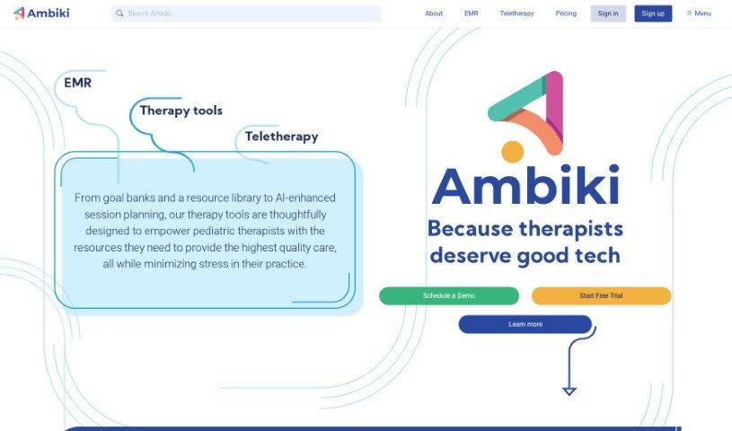 Screenshot of Ambiki