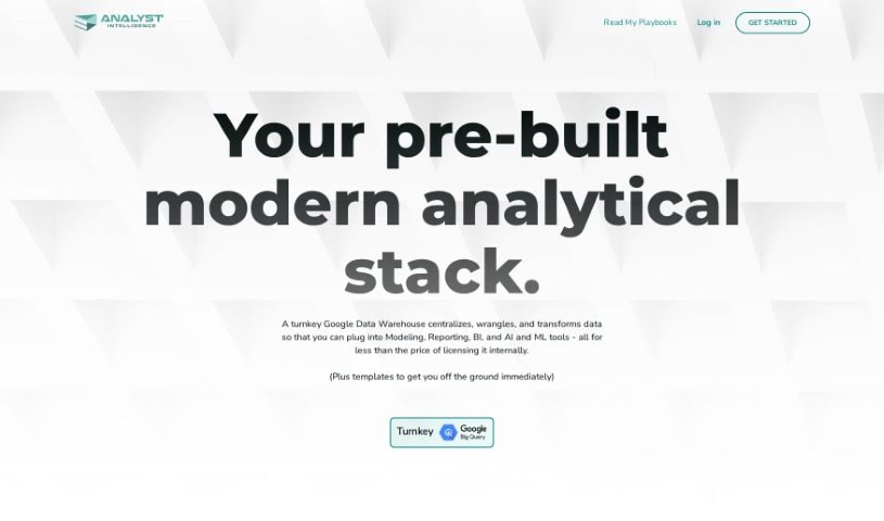 Screenshot of Analyst Intelligence