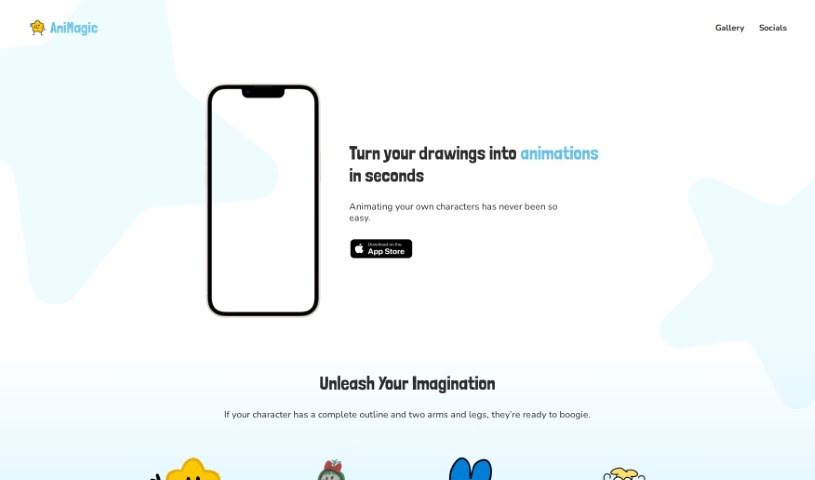 Screenshot of Animagic