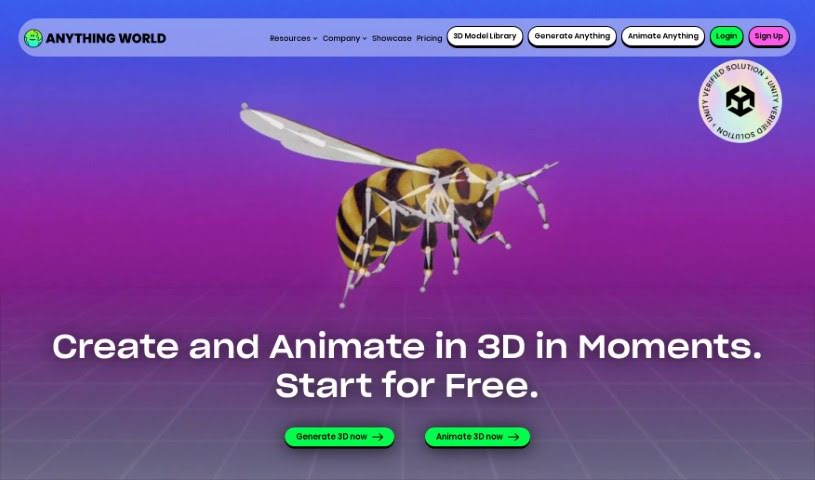 Screenshot of Anything World