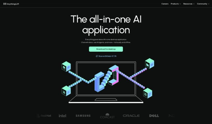 Screenshot of AnythingLLM