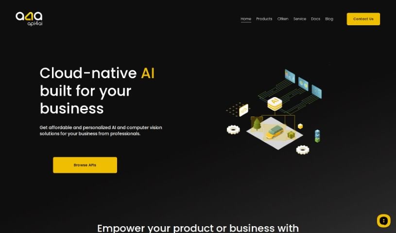 Screenshot of api4ai