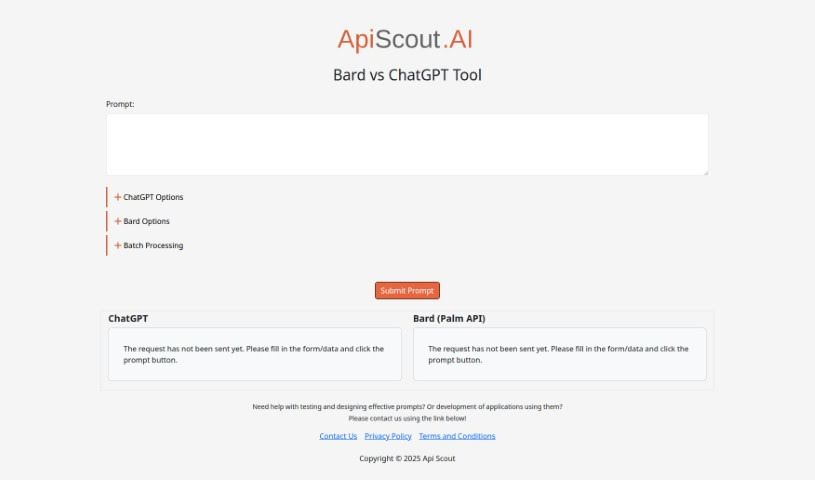 Screenshot of Apiscout
