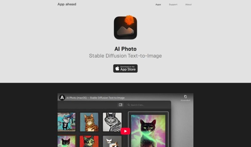 Screenshot of App Head AI Photo